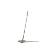 LED-STEHLEUCHTE Mia 58/16/16 cm  - Schwarz/Nickelfarben, Basics, Metall (58/16/16cm) - Ambiente