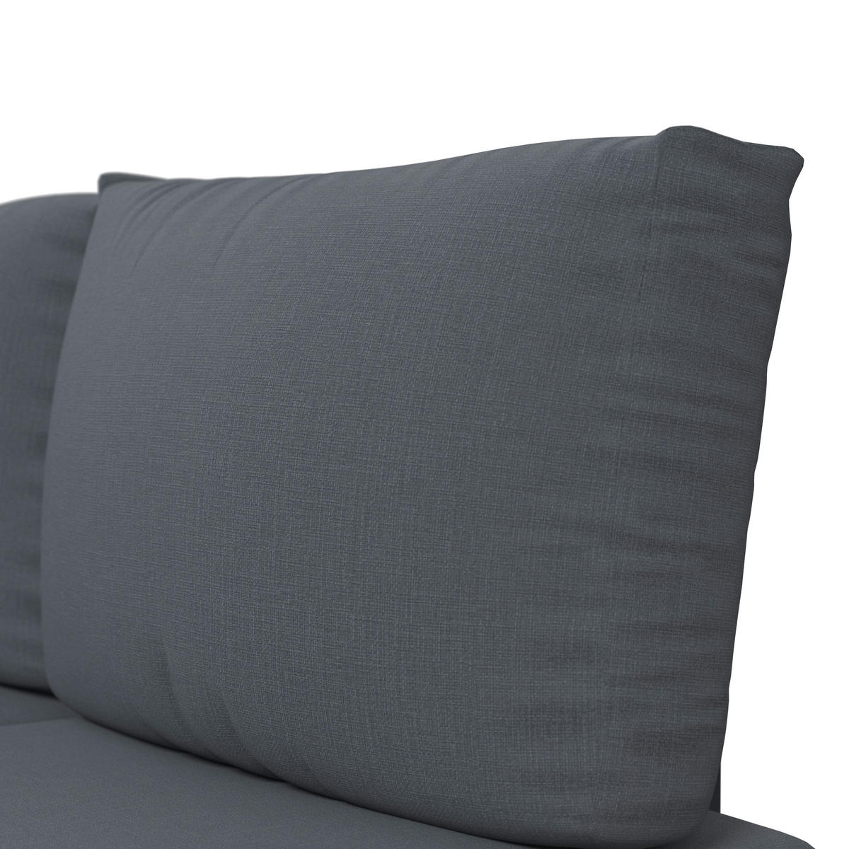 LOUNGEGARNITUR 226/226 cm Aluminium  - Dunkelgrau/Naturfarben, MODERN, Kunststoff/Textil (226/226cm) - Ambia Garden
