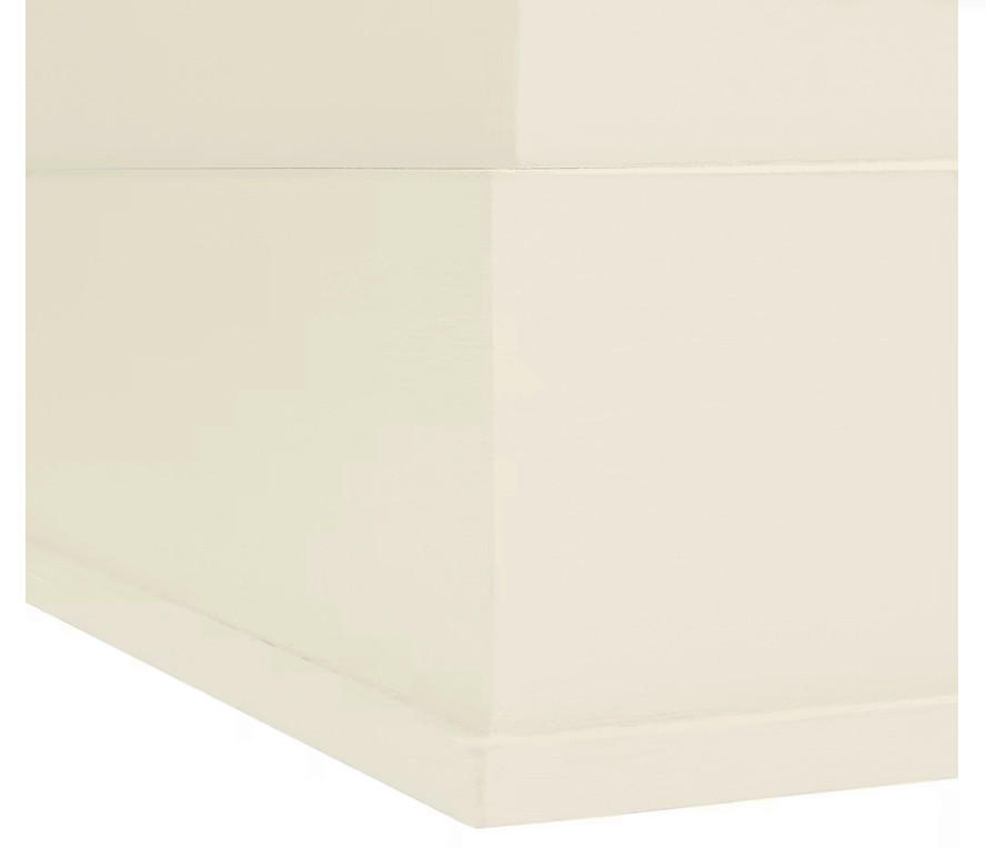 BÜCHERWAND Pinie massiv Weiß - Bronzefarben/Weiß, LIFESTYLE, Holz/Metall (214/238,5/46,5cm) - Livetastic