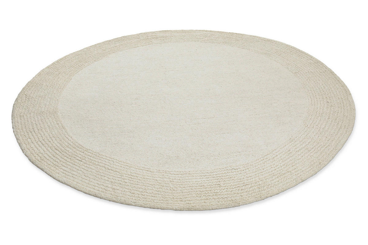 WEBTEPPICH Wohnzimmer 180 cm Hamptons Twentyone Creme rechteckig  - Creme, Design, Textil (180cm) - WECON HOME