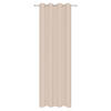 ÖSENSCHAL STAMPA blickdicht 135/245 cm   - Taupe, Design, Textil (135/245cm) - Esposa