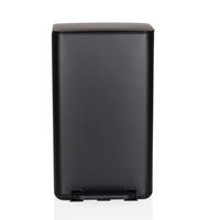 ABFALLEIMER 30 L  - Schwarz, MODERN, Kunststoff/Metall (31/62/36cm) - MID.YOU