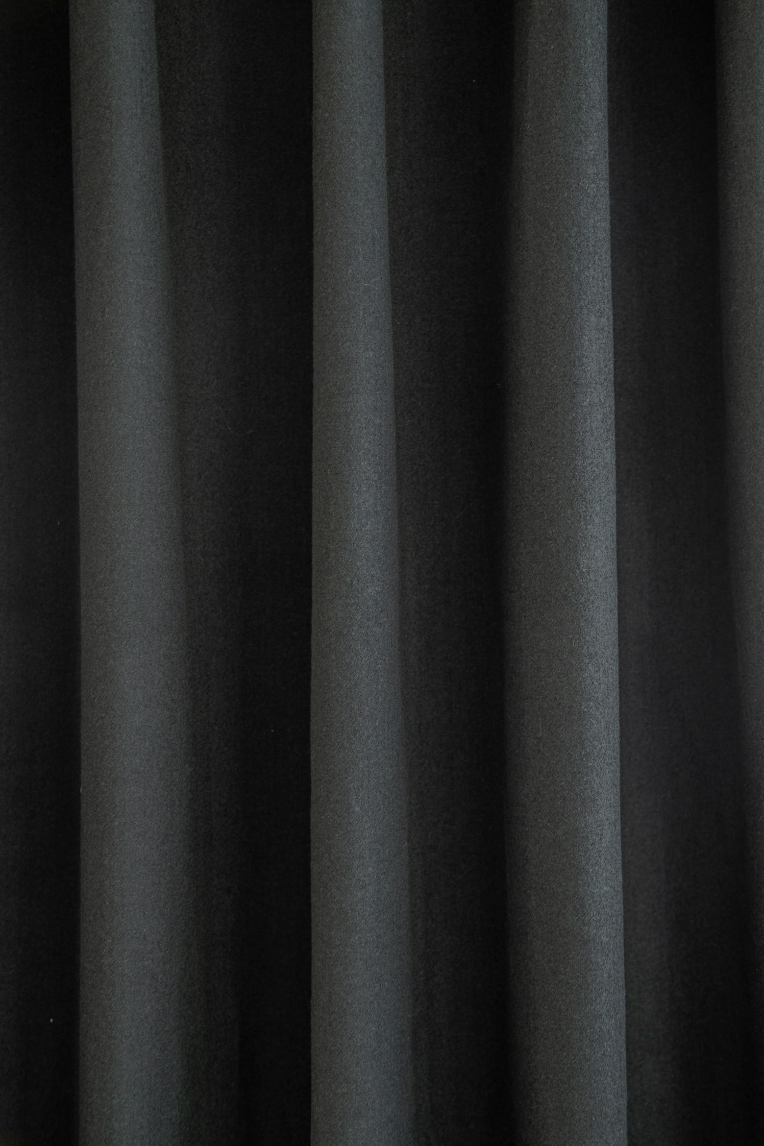 WÄRMESCHUTZVORHANG blickdicht 140/245 cm - Schwarz, Basics, Textil (140/245cm)