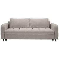SCHLAFSOFA in Textil Dunkelgrau  - Dunkelgrau/Schwarz, Design, Holz/Textil (236/88/101cm) - Stylife