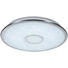 LED-DECKENLEUCHTE - Chromfarben/Weiß, KONVENTIONELL, Kunststoff/Metall (42/7,5cm) - Novel