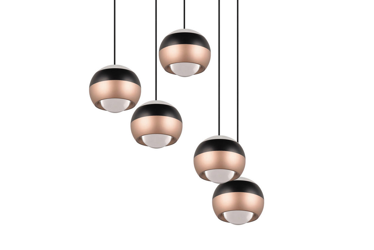 LED-HÄNGELEUCHTE 30/200 cm  - Schwarz, Design, Metall (30/200cm)