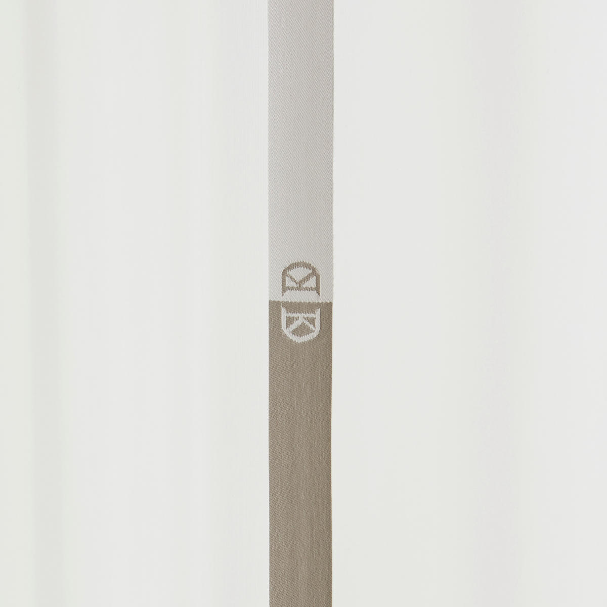 ZÁVĚS S OČKY, poloprůhledné, 140/260 cm - šedá/šedohnědá, Konvenční, textil (140/260cm) - Dieter Knoll