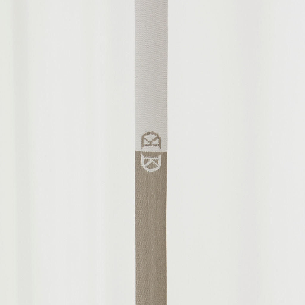 Thumbnail - Dieter Knoll Ösenschal Miguel, Grau, Taupe, Textil, Struktur, 140x260 cm, Oeko-Tex® Standard 100, Wohntextilien, Gardine...
