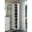 GARDEROBENSCHRANK 40/165/33 cm  - Weiß, Design, Holzwerkstoff (40/165/33cm) - Moderano