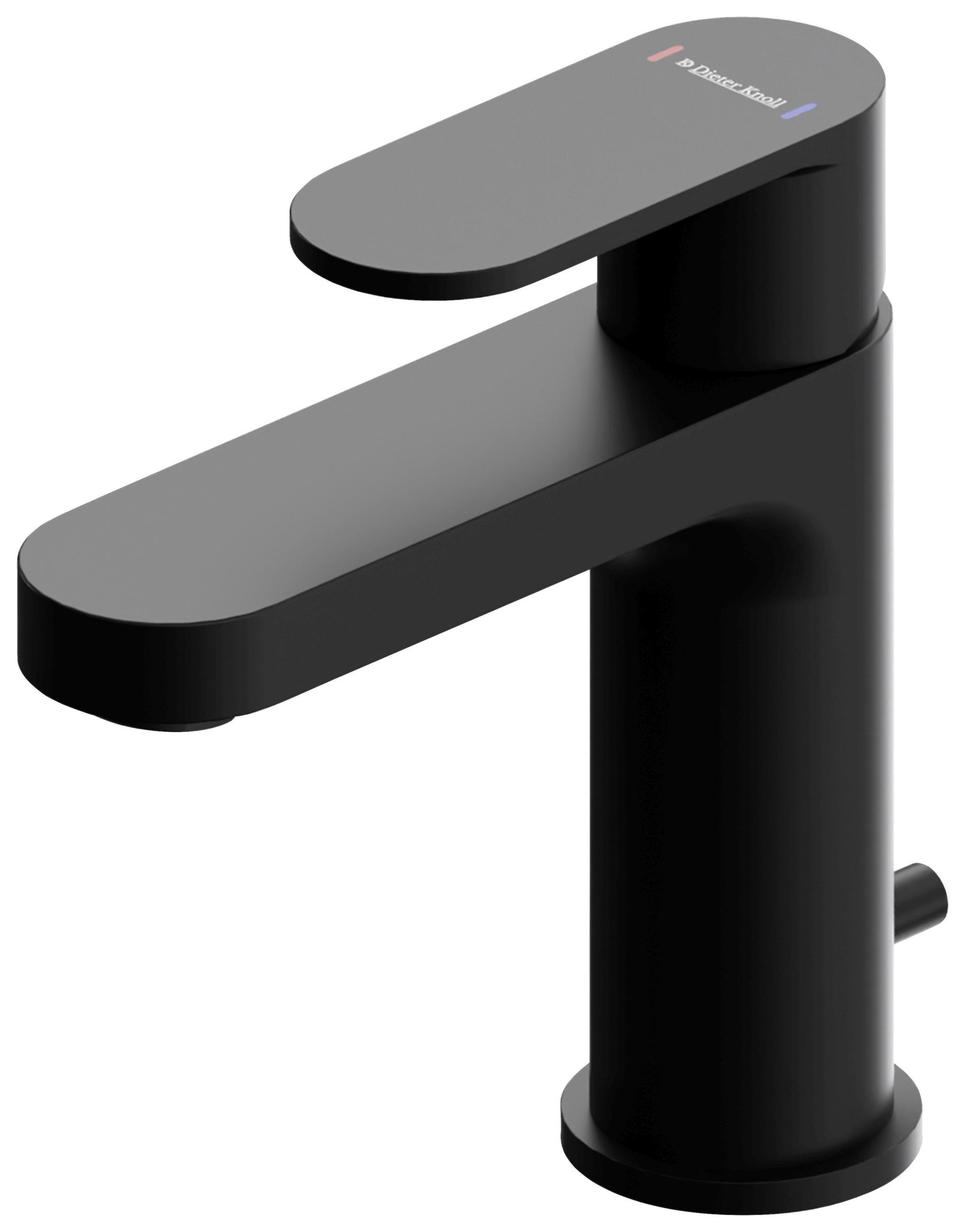 Dieter Knoll Waschtischarmatur Serie 174 Schwarz 4.2x16.5x15.5 cm