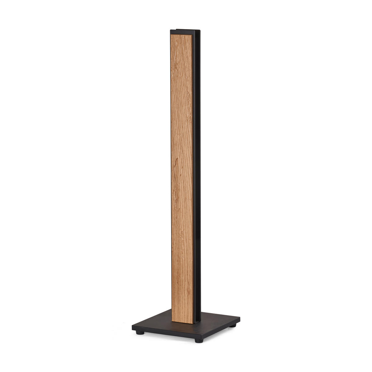 LED-TISCHLEUCHTE Form 16/60/16 cm  - Eichefarben/Schwarz, Natur, Holz/Metall (16/60/16cm) - Grossmann