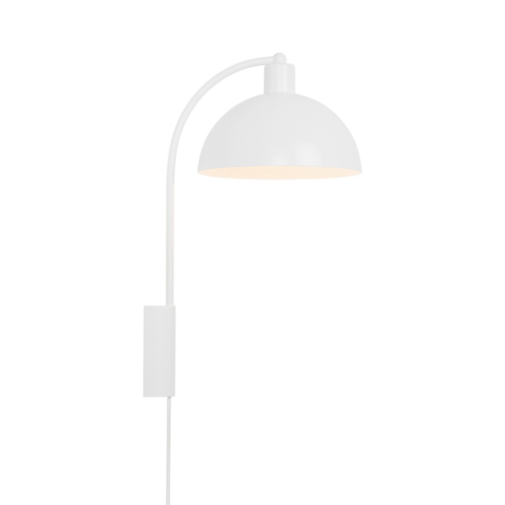 WANDLEUCHTE 26/43 cm   - Weiß, KONVENTIONELL, Metall (26/43cm) - Nordlux