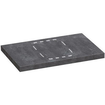 WASCHTISCH-ABDECKPLATTE 50,5/3,8/80,4 cm  - Anthrazit, Trend, Holzwerkstoff (50,5/3,8/80,4cm) - Voleo