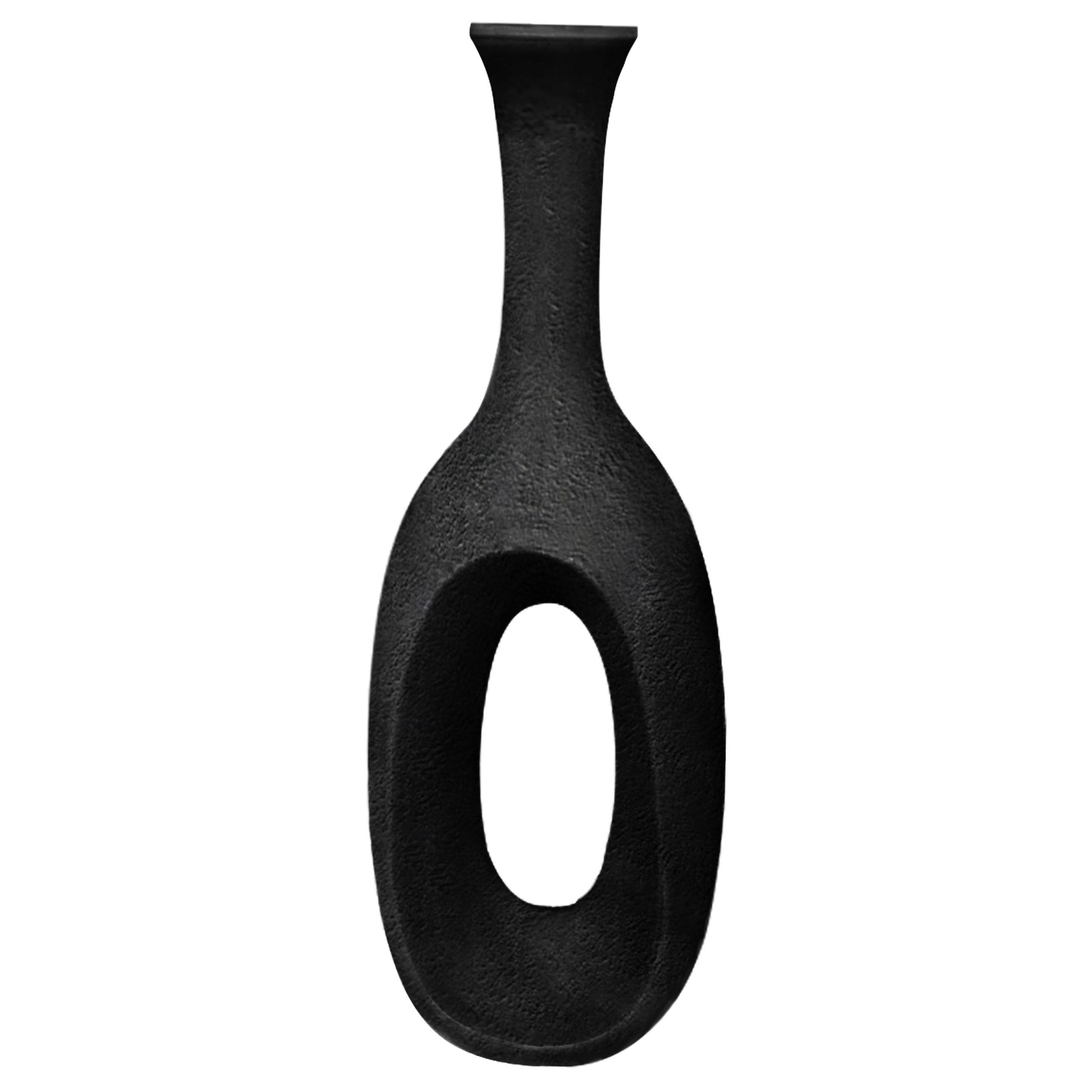 VAS 91 cm  - svart, Design, plast (32/91/23cm) - Ambia Home