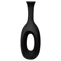VÁZA, plast, 91 cm - černá, Design, plast (32/91/23cm) - Ambia Home