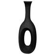 VASE 91 cm  - Schwarz, Design, Kunststoff (32/91/23cm) - Ambia Home