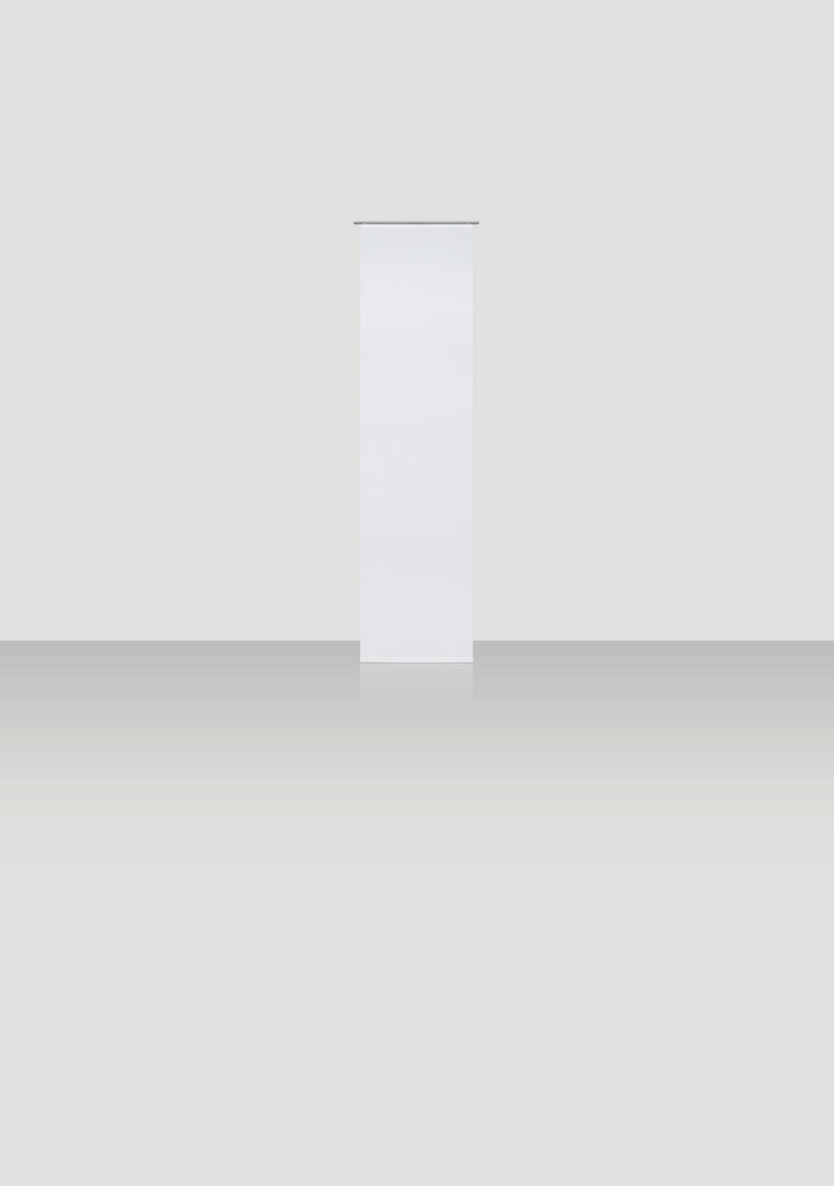 PANELNA ZAVESA   60/255 cm   - bela, Design, tekstil (60/255cm) - Novel