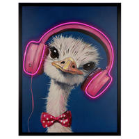 LEINWANDBILD Tiere  - Multicolor, Basics, Holzwerkstoff/Textil (64/83/4cm)