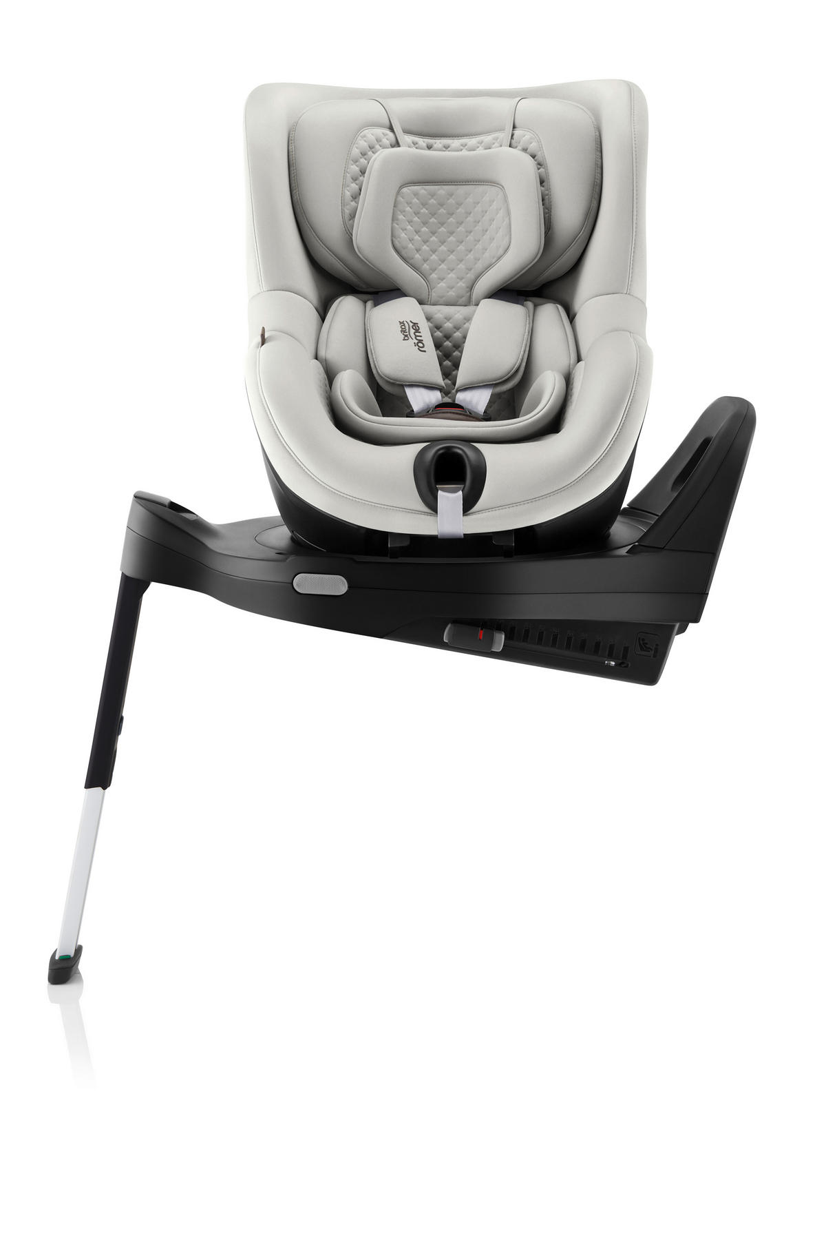 REBOARDER-KINDERSITZ Dualfix Pro M  - Greige/Hellgrau, Basics, Kunststoff/Textil (44/48/74cm) - Britax Römer