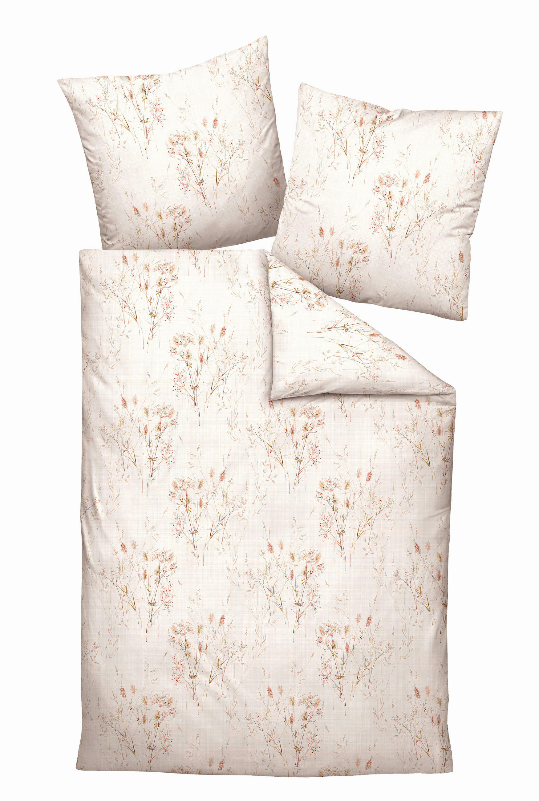 OBOJESTRANSKA POSTELJNINA 135/200 cm interlock džersi bež  - bež, Basics, tekstil (135/200cm) - Janine