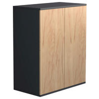 Comodă 60/73/32 cm  - stejar miere/antracit, Modern, plastic/material pe bază de lemn (60/73/32cm) - MID.YOU