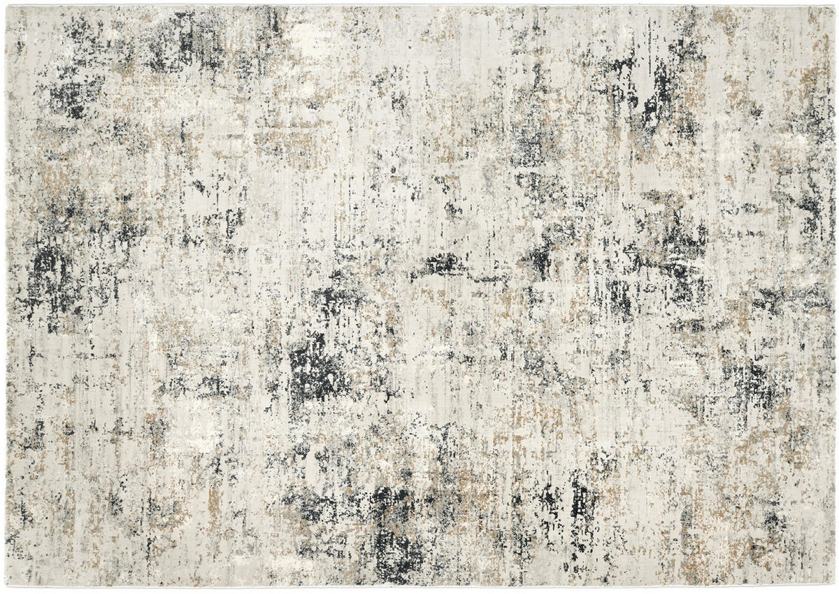 VINTAGE-TEPPICH 160/230 cm Valdovara Hellgrau, Dunkelgrau, Beige  - Dunkelgrau/Beige, Design, Textil (160/230cm) - Dieter Knoll