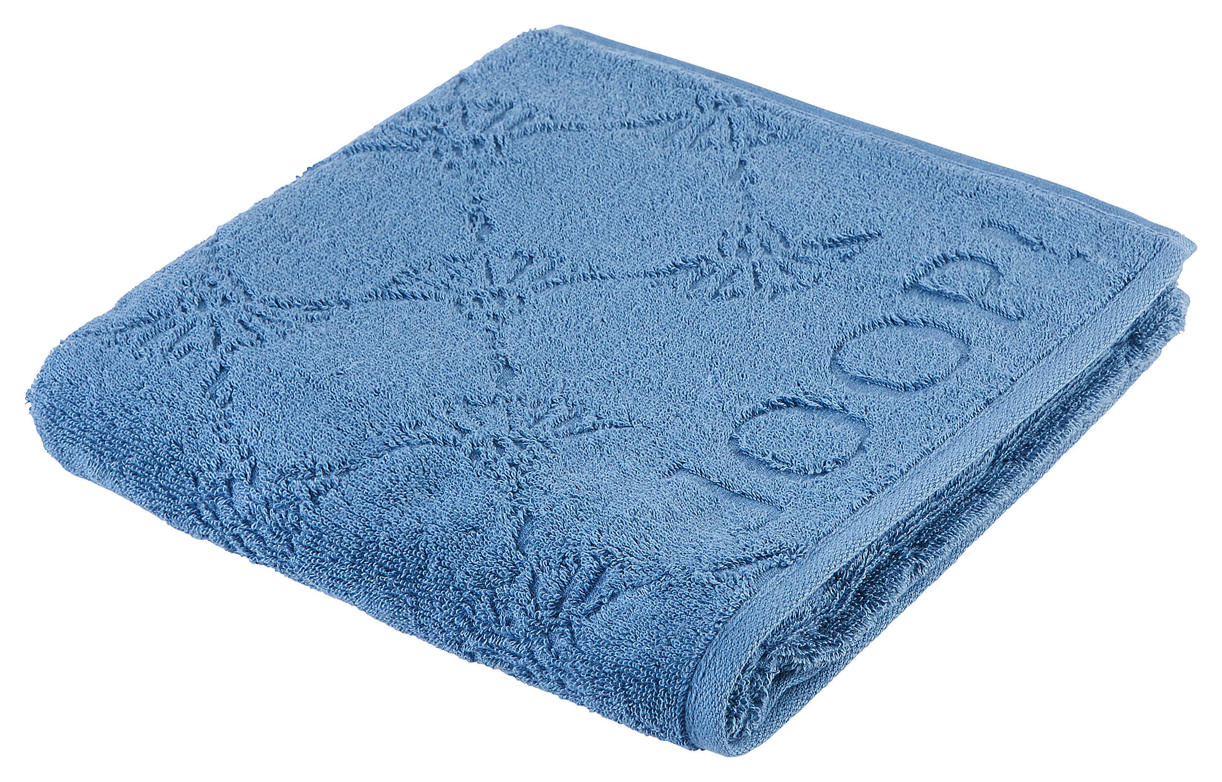 HANDTUCH Uni Cornflower  - Blau, Design, Textil (50/100cm) - Joop!