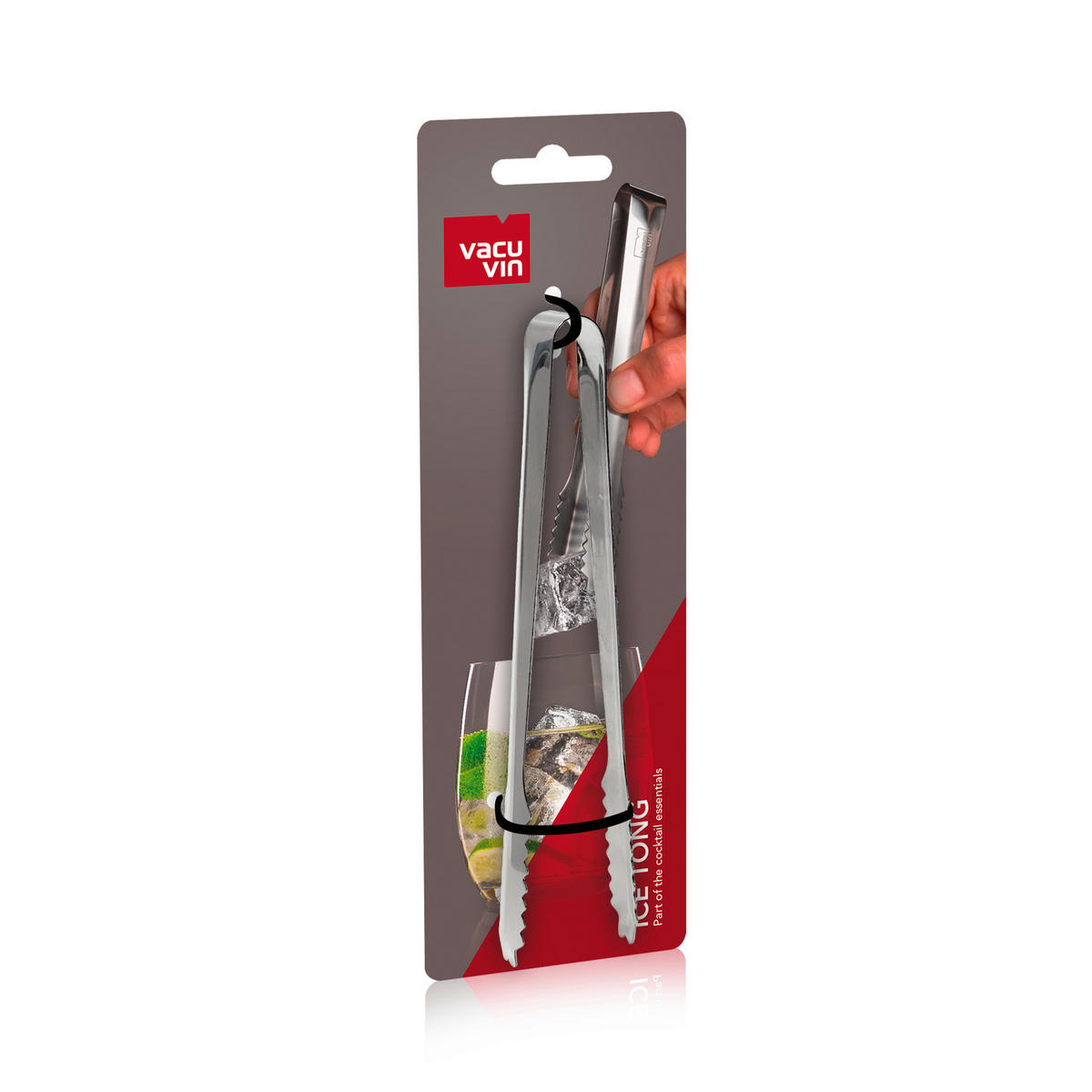 HVATALJKA ZA LED - boja hroma, Osnovno, metal (8/2/24cm) - Vacu Vin