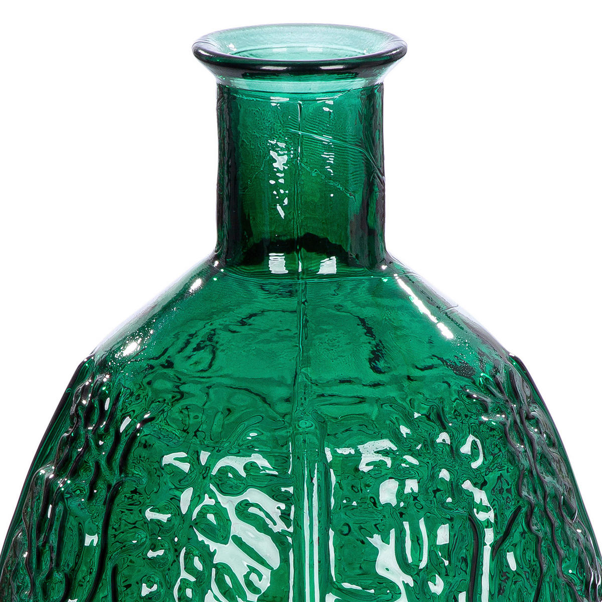 BODENVASE DSCHUNGEL 59 cm  - Jadegrün, Basics, Glas (29/59cm)