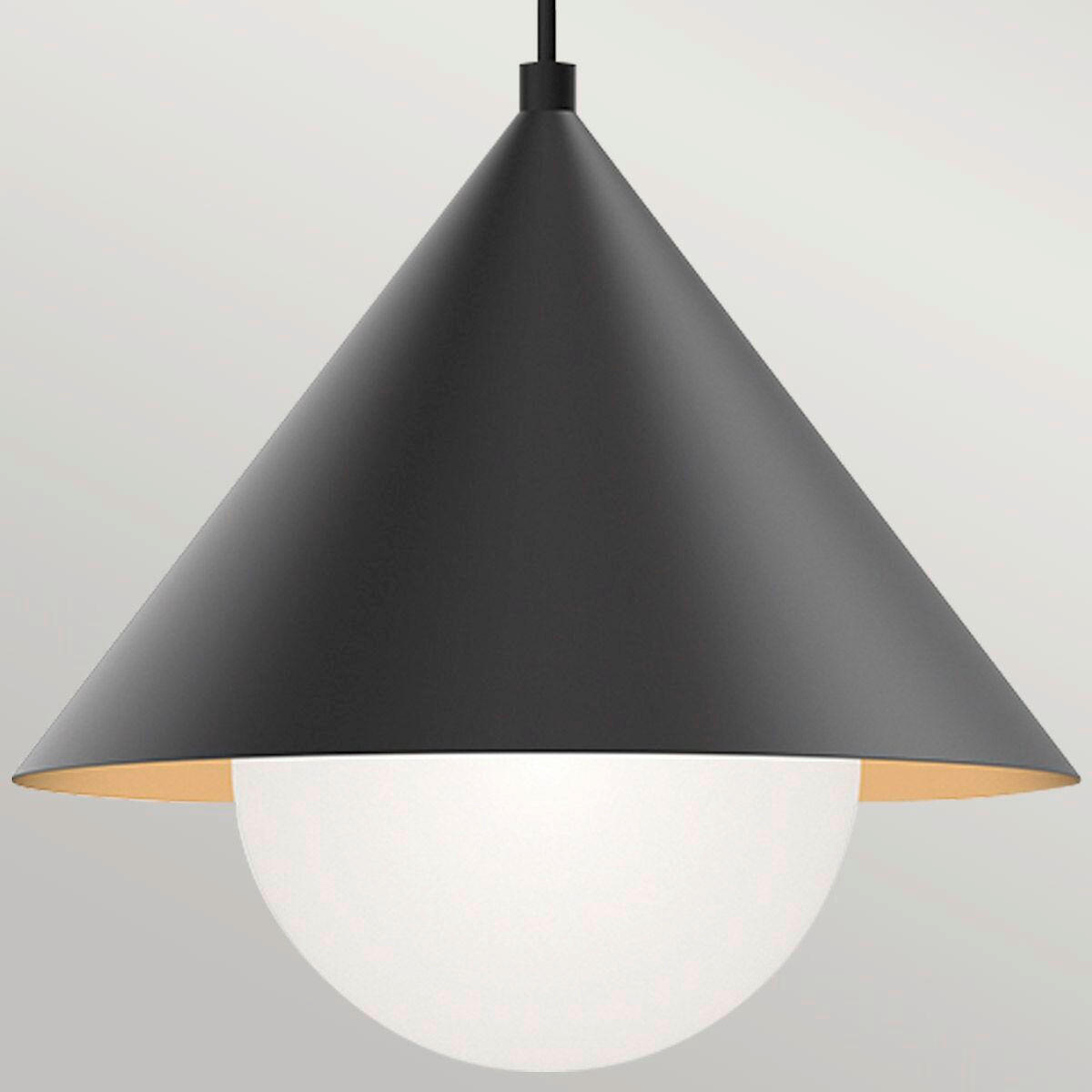 HÄNGELEUCHTE 32/34,3 cm  - Schwarz, KONVENTIONELL, Metall (32/34,3cm) - Elstead Lighting