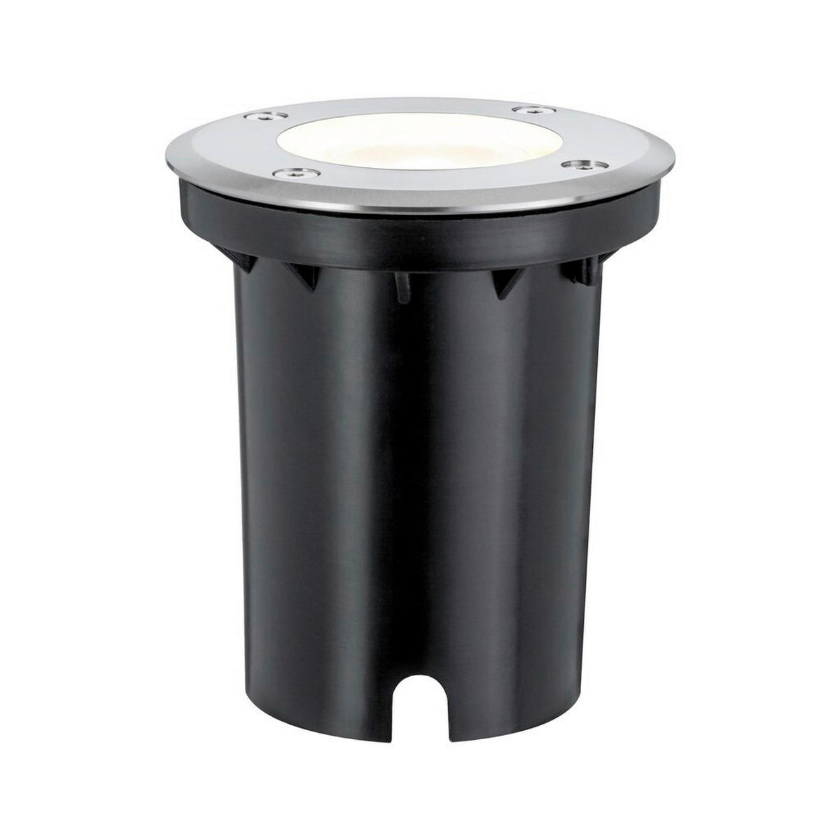 LED-AUßENLEUCHTE 10.8 cm  - Edelstahlfarben, Basics, Metall (10.8cm) - Paulmann