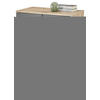 Kommode Basel  in 60/84/35 cm  - Eichefarben/Silberfarben, Design, Holzwerkstoff/Kunststoff (60/84/35cm) - MID.YOU