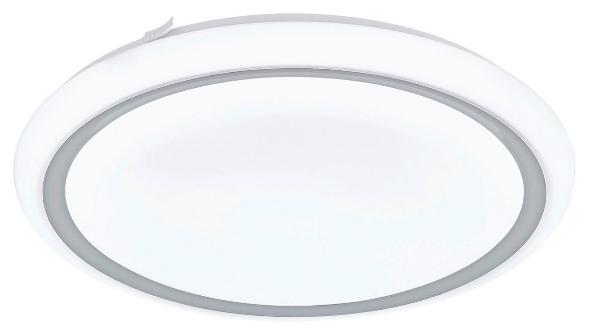 LED-DECKENLEUCHTE 22,8 W  38/6 cm    - Chromfarben/Weiss, Modern, Kunststoff/Metall (38/6cm) - Eglo