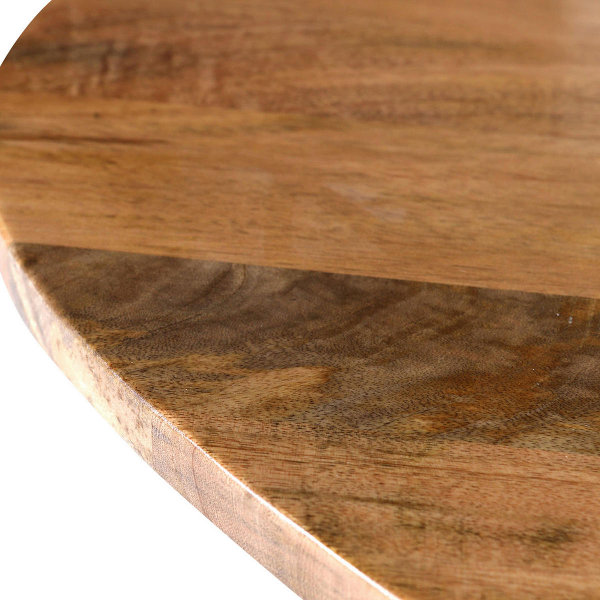 MASĂ din lemn, 180/90/76 cm,   - culoare natur/negru, Design, lemn/metal (180/90/76cm) - Livetastic