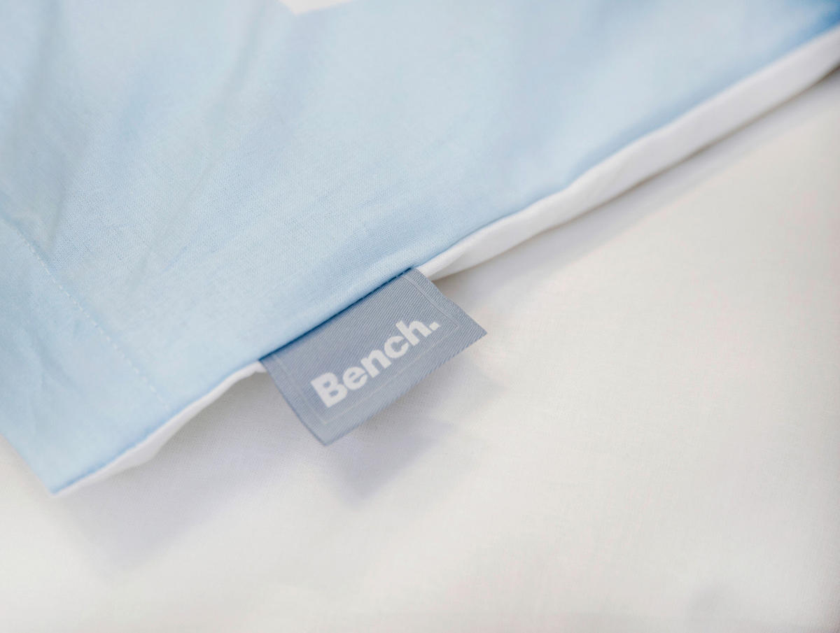WENDEBETTWÄSCHE 2-teilig 155/220 cm  - Blau, Basics, Textil (155/220cm) - Bench