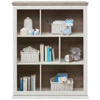 OTROŠKI REGAL 110/138,8/43 cm siva, bela  - siva/bela, Natur (110/138,8/43cm) - My Baby Lou