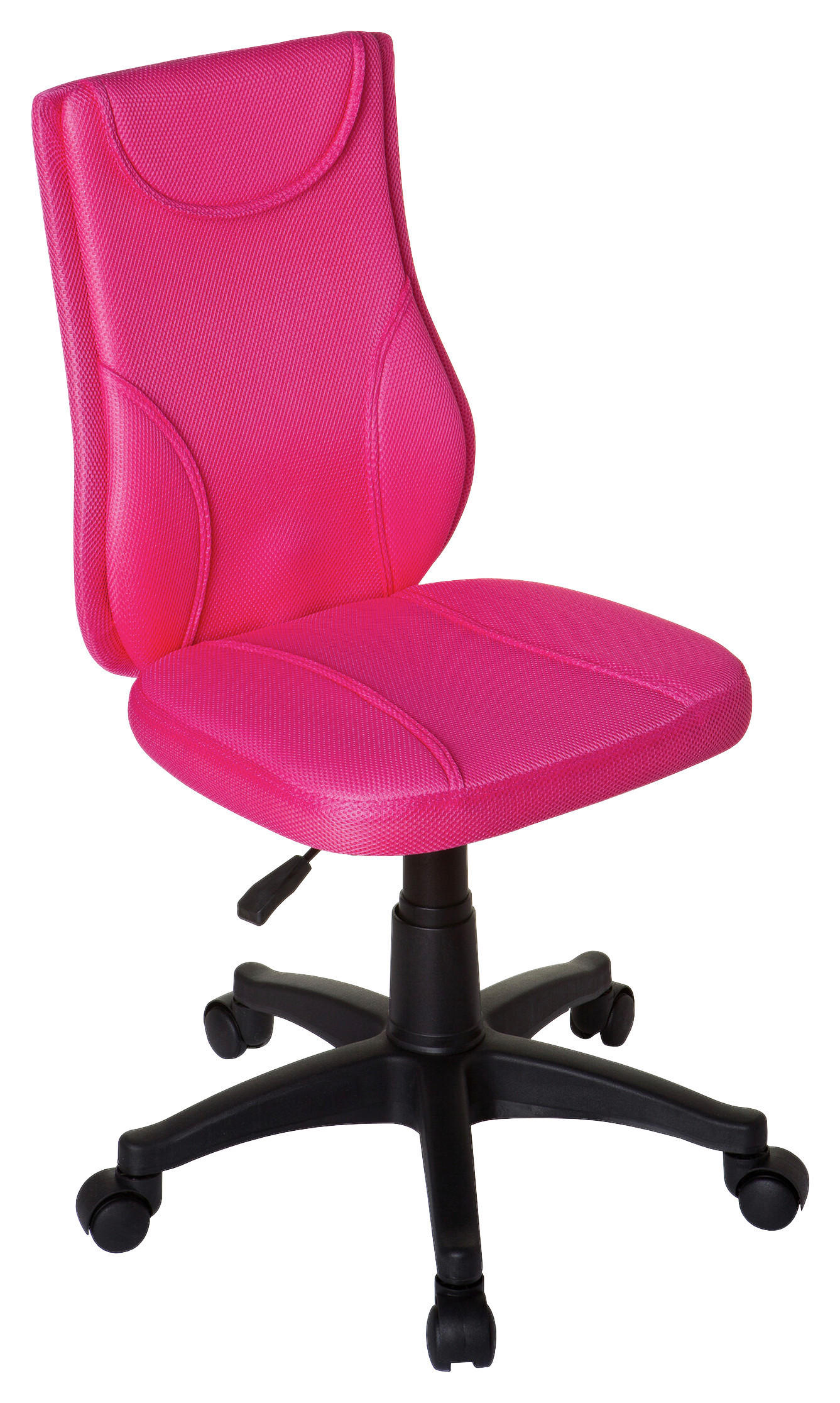 JUGENDDREHSTUHL Pink  - Pink, Basics, Kunststoff (46/84-94/40cm) - MID.YOU