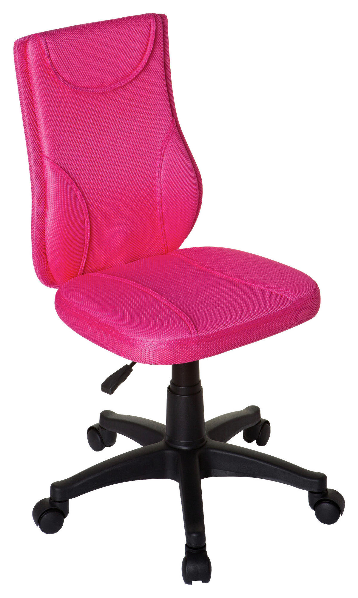 JUGENDDREHSTUHL Pink  - Pink, Basics, Kunststoff (46/84-94/40cm) - MID.YOU