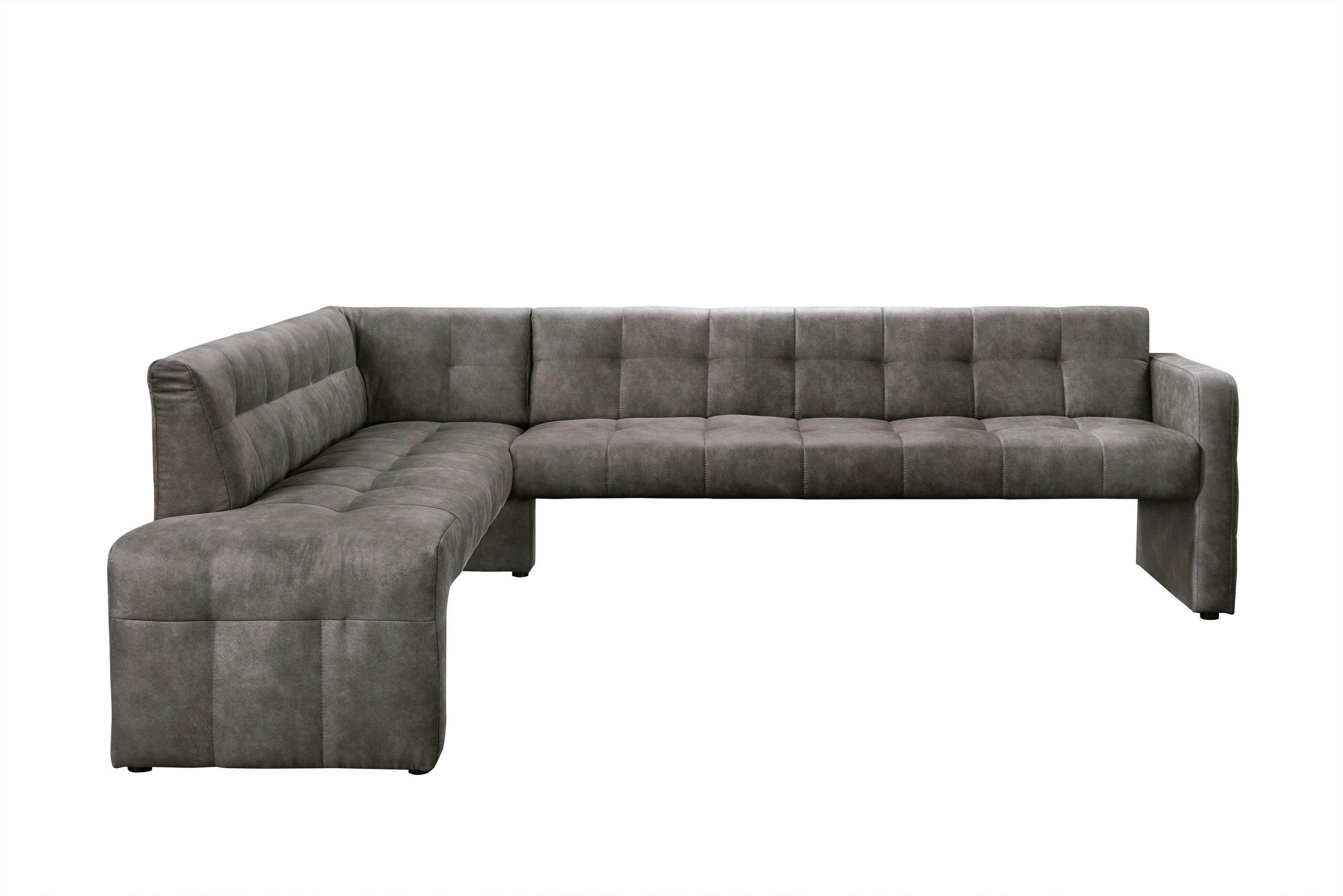 KLUPA KUTNA  antracit  drvo, tekstil, drvni materijal      - crna/antracit, Moderno, drvni materijal/drvo (265/197cm) - Livetastic