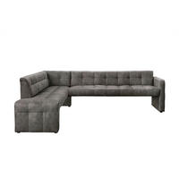 KLUPA KUTNA  antracit  drvo, tekstil, drvni materijal      - crna/antracit, Moderno, drvni materijal/drvo (265/197cm) - Livetastic
