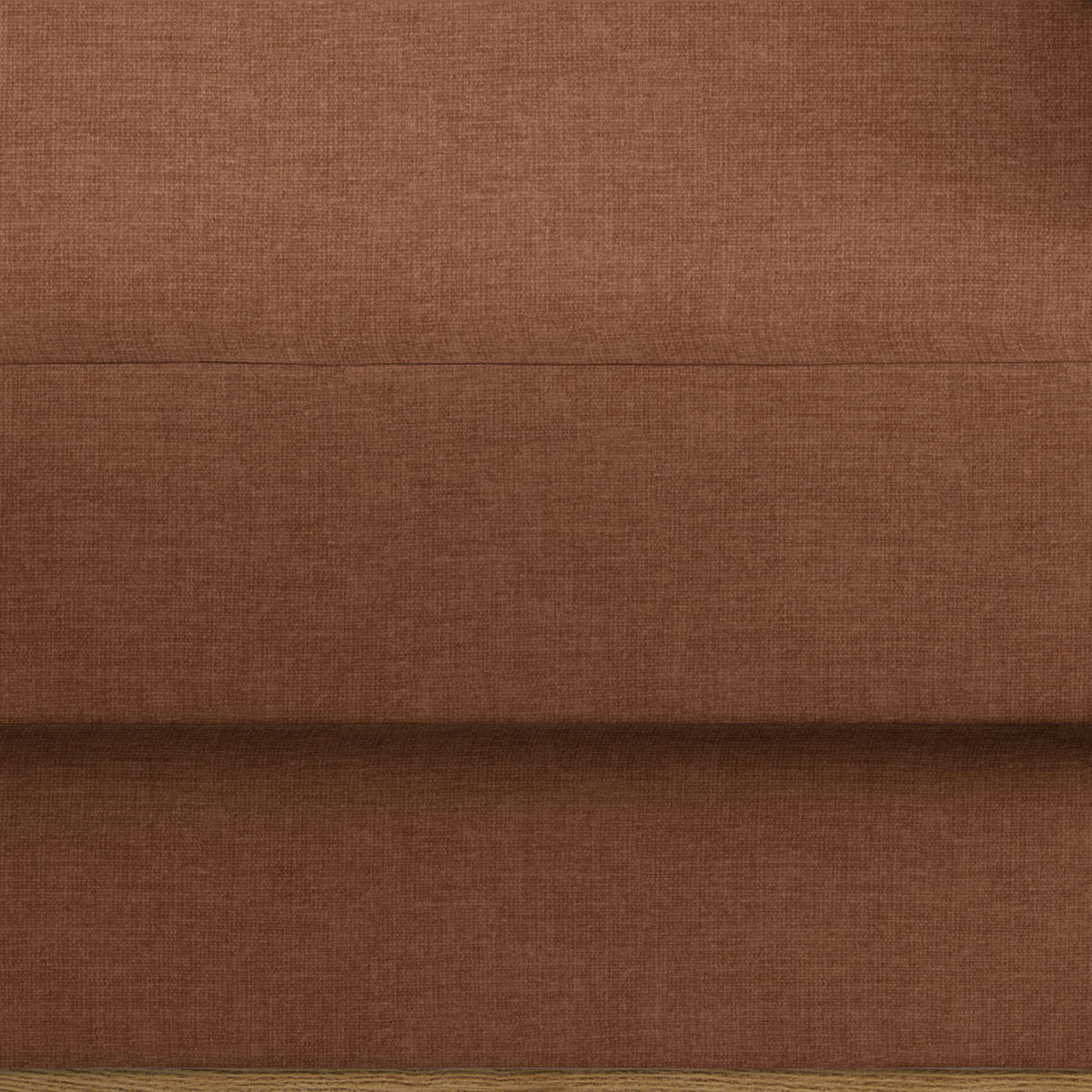 ECKSOFA in Chenille Rostfarben  - Rostfarben/Schwarz, Konventionell, Holz/Textil (167/234cm) - MID.YOU