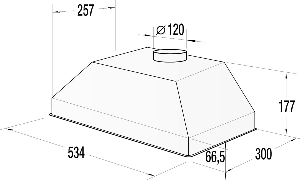 NAPA BHI611ES - siva, Basics, metal (53,4/20,8/30cm) - Gorenje