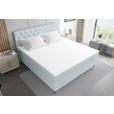 BOXSPRINGBETT 180/200 cm  in Hellgrau  - Hellgrau/Schwarz, KONVENTIONELL, Textil/Metall (180/200cm) - Carryhome