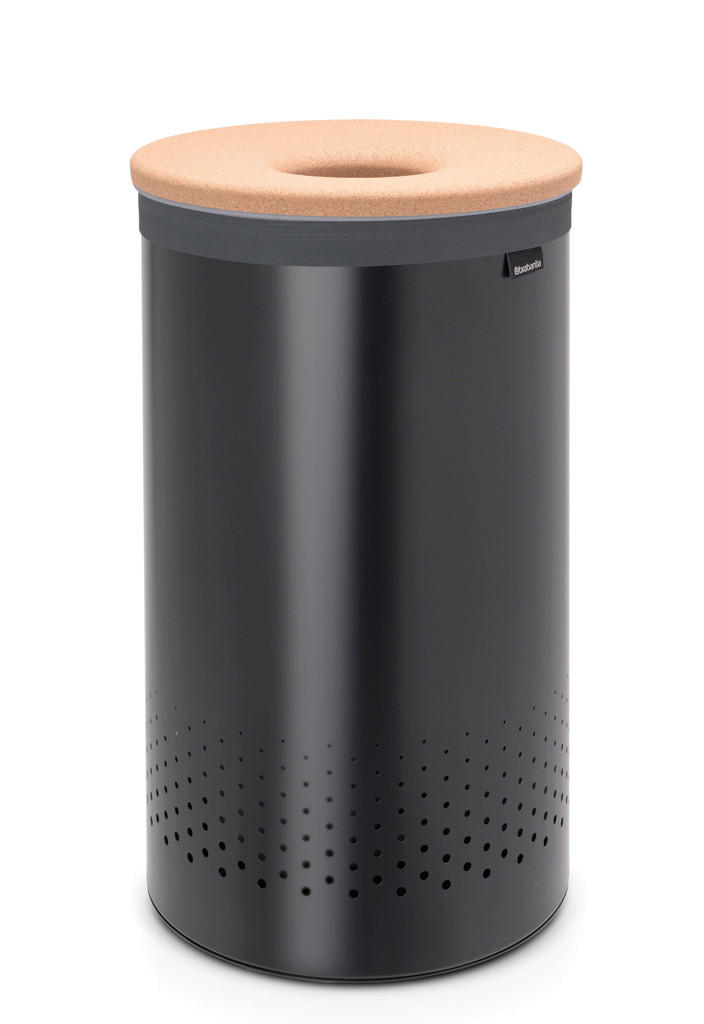 ZBIRALNIK PERILA - črna, Basics, kovina/les (38/63.5/38cm) - Brabantia