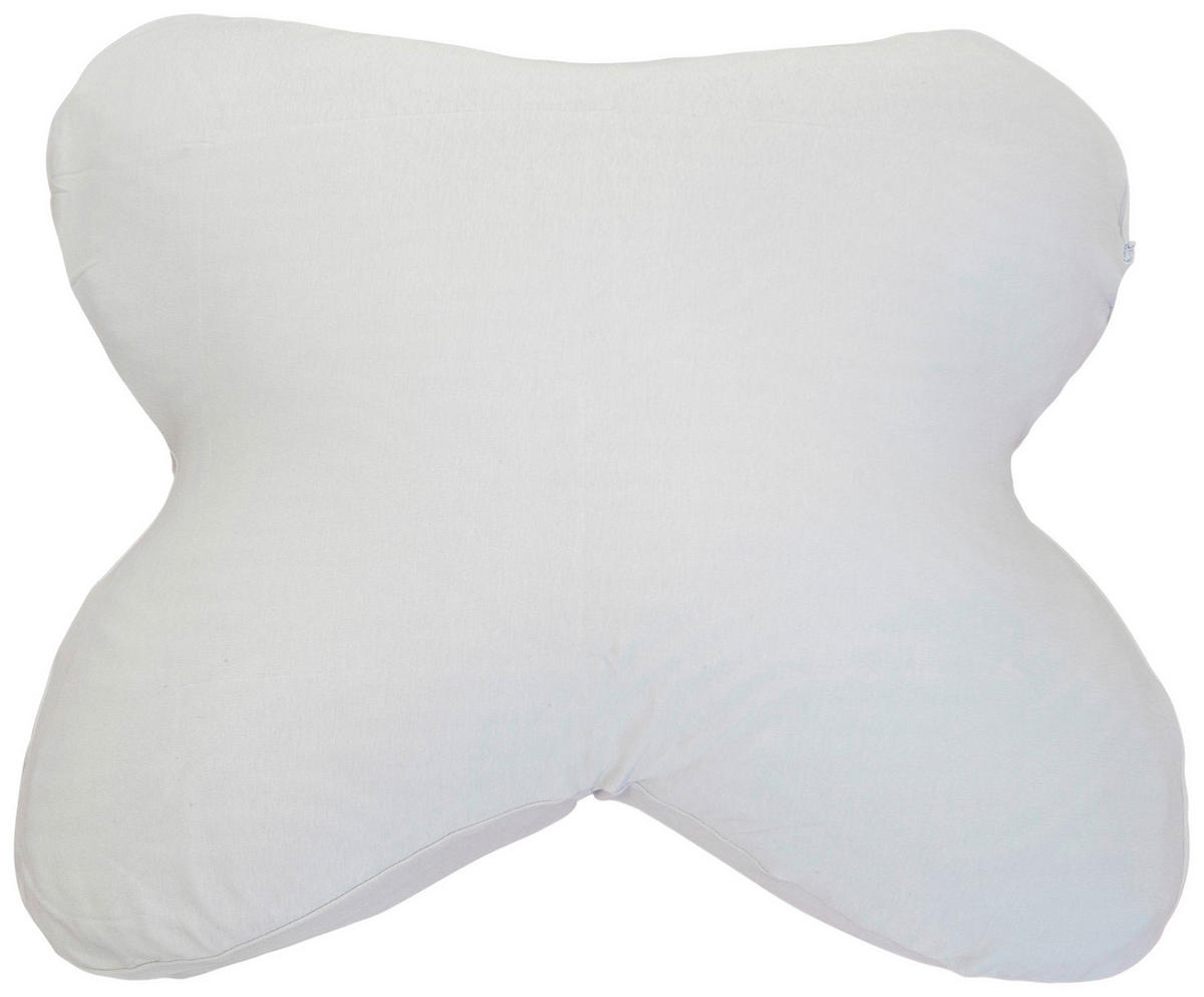 POLSTERBEZUG 56/48 cm  - Platinfarben, Basics, Textil (56/48cm) - Tempur