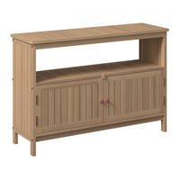 GARTENKOMMODE 110/75/35 cm  - Akaziefarben, MODERN, Holz/Kunststoff (110/75/35cm) - Ambia Garden