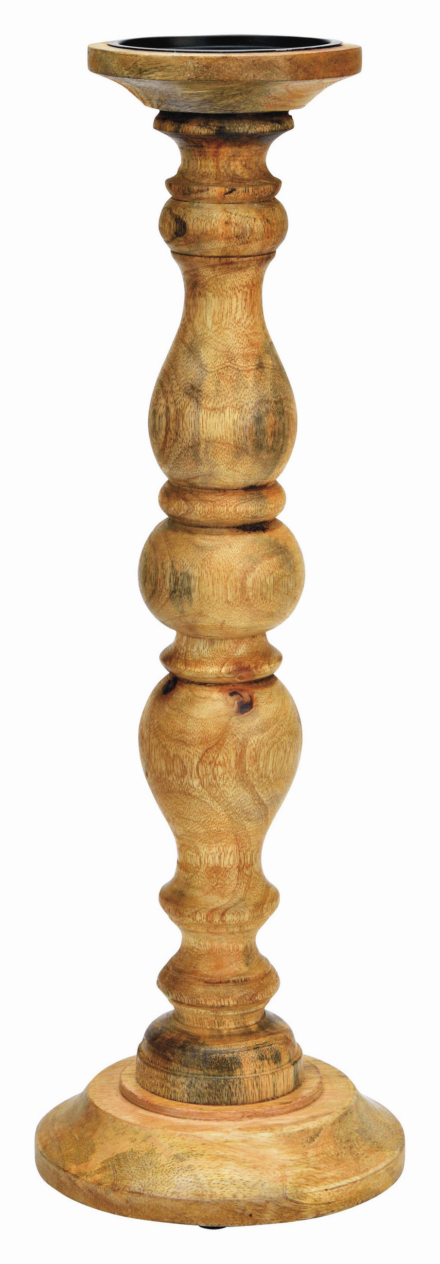 KERZENHALTER - Naturfarben, Basics, Holz (15,0/45,0/15,0cm)