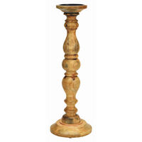 KERZENHALTER - Naturfarben, Basics, Holz (15,0/45,0/15,0cm)