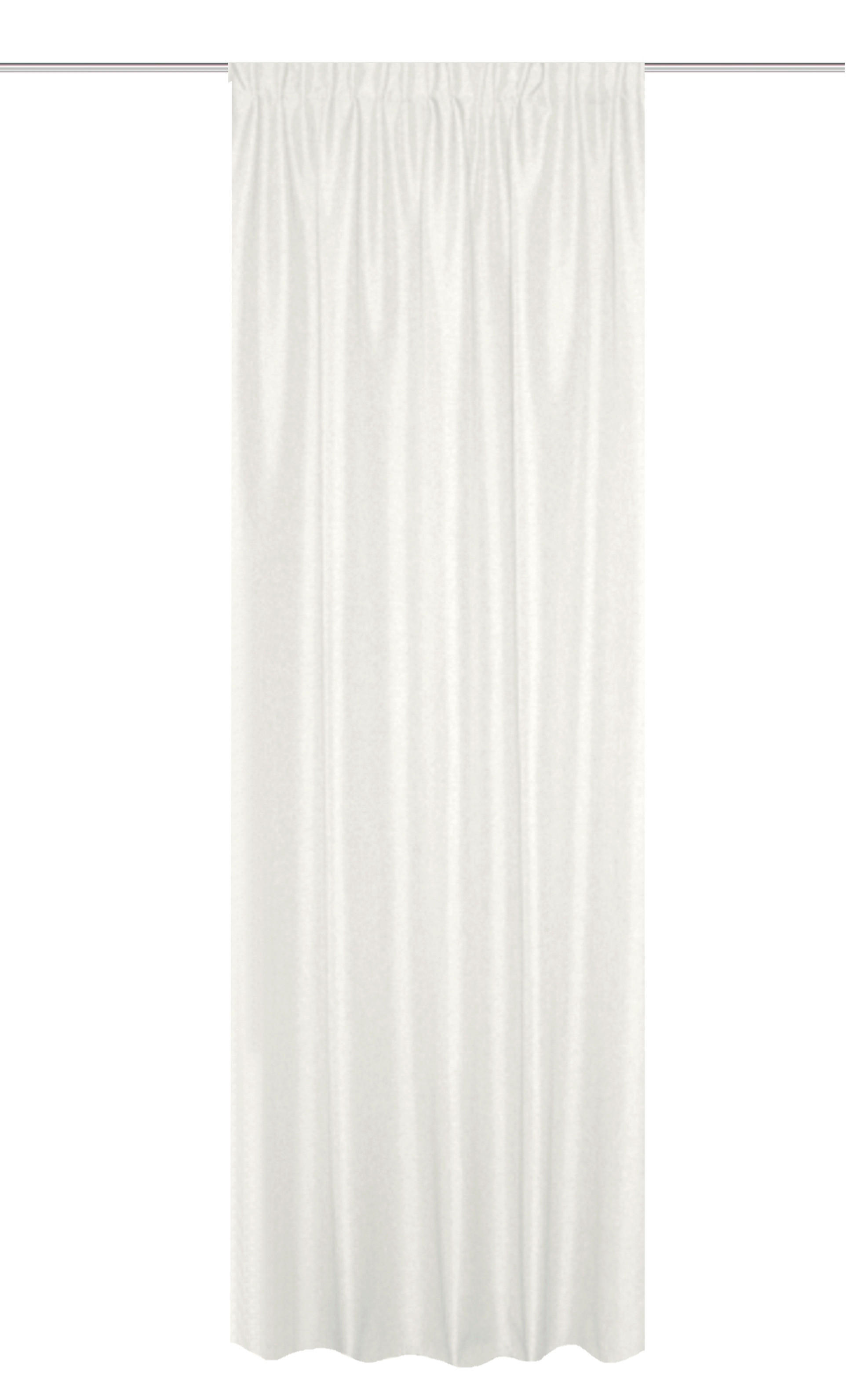 WÄRMESCHUTZVORHANG  blickdicht  135/225 cm   - Weiß, Basics, Textil (135/225cm)