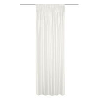 WÄRMESCHUTZVORHANG ESKIMO blickdicht 135/145 cm   - Weiß, Basics, Textil (135/145cm)